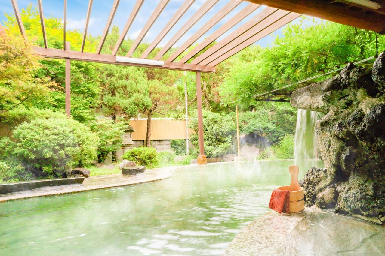 Ooedo Onsen Monogatari Shinshu Kakeyu Hotel Ueda Exterior photo